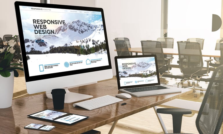 Responsive healthcare website design