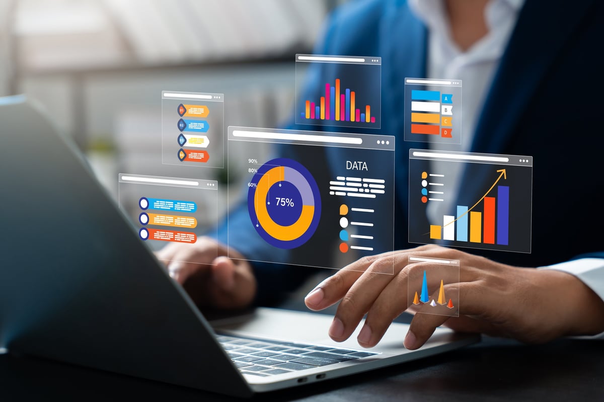 AI search and business discovery dashboard
